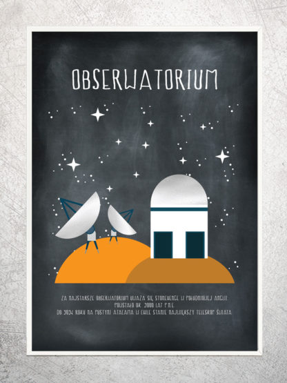 Srebrny plakat Obserwatorium
