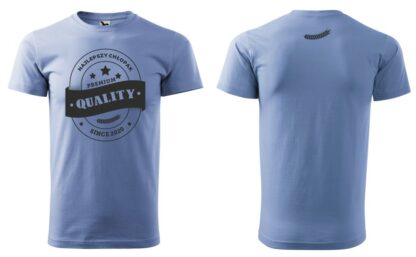 koszulka męska na dzień chłopaka - Premium Quality - błękitna