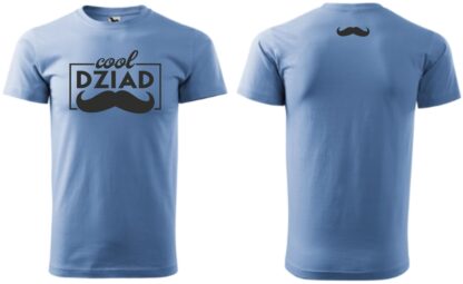 koszulka dla dziadka Cool Dziad - niebieska